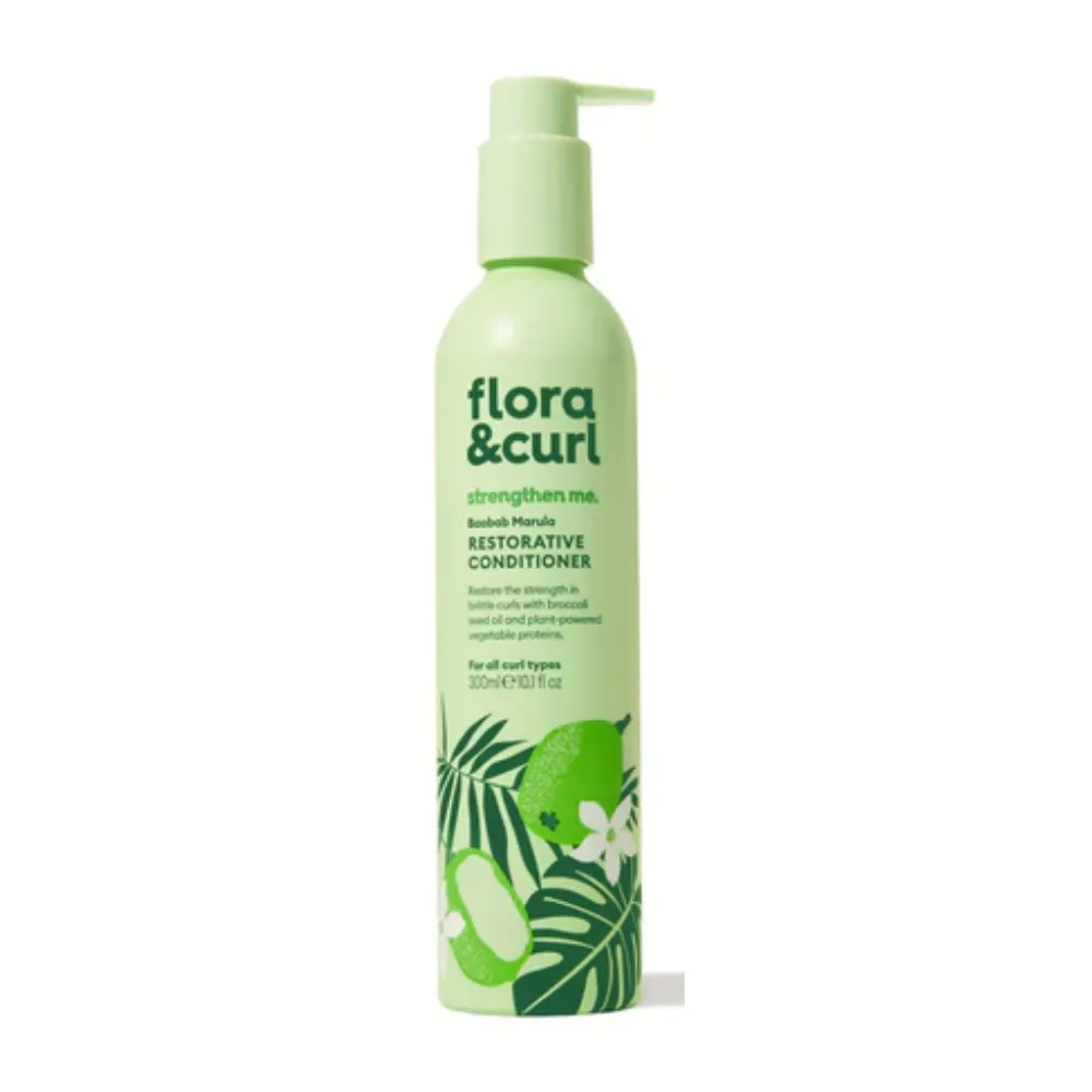 Flora and Curl Baobab Marula Restorative Acondicionador 300ml Flora and Curl Baobab Marula Restorative Acondicionador 300ml